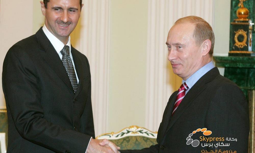 بوتين يلتقي الاسد في موسكو بزيارة غير معلنة