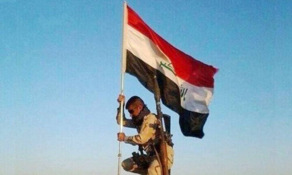 تحرير معمل زجاج في الرمادي ورفع العلم العراقي فوقه