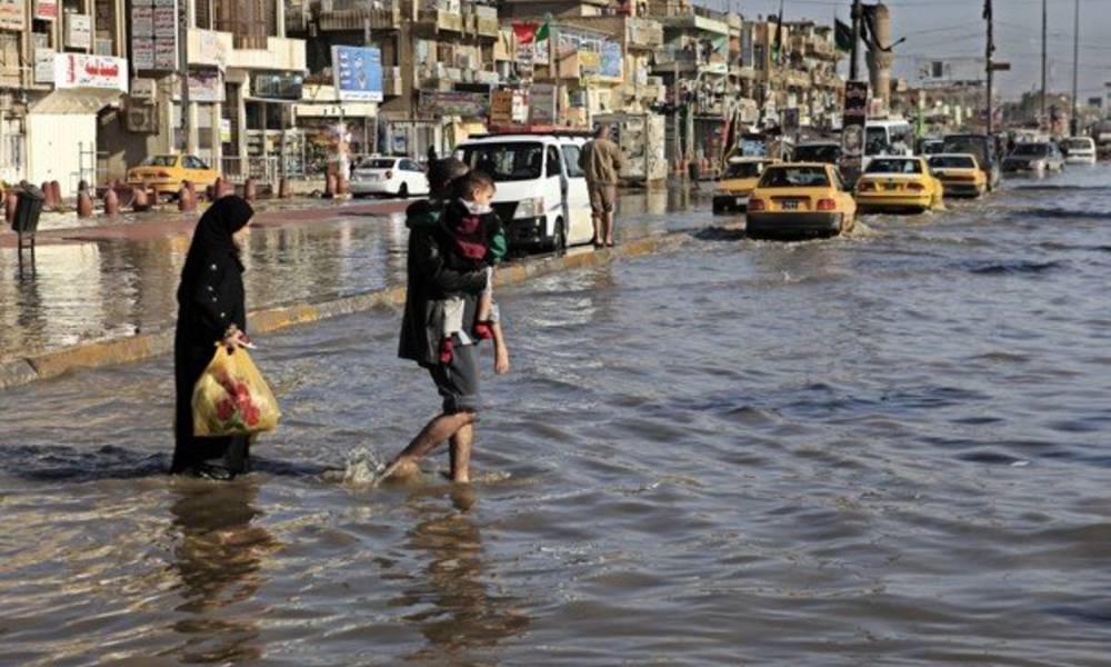 أمانة بغداد تؤكد جاهزية محطاتها لتصريف مياه الأمطار