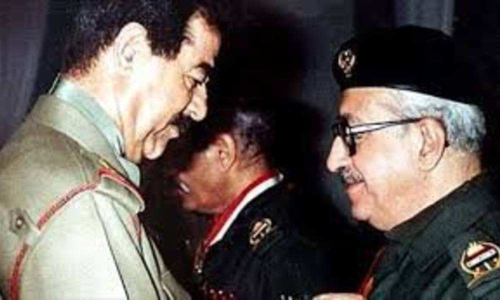 عقيلة طارق عزيز تكشف امرا بشأن صدام حسين