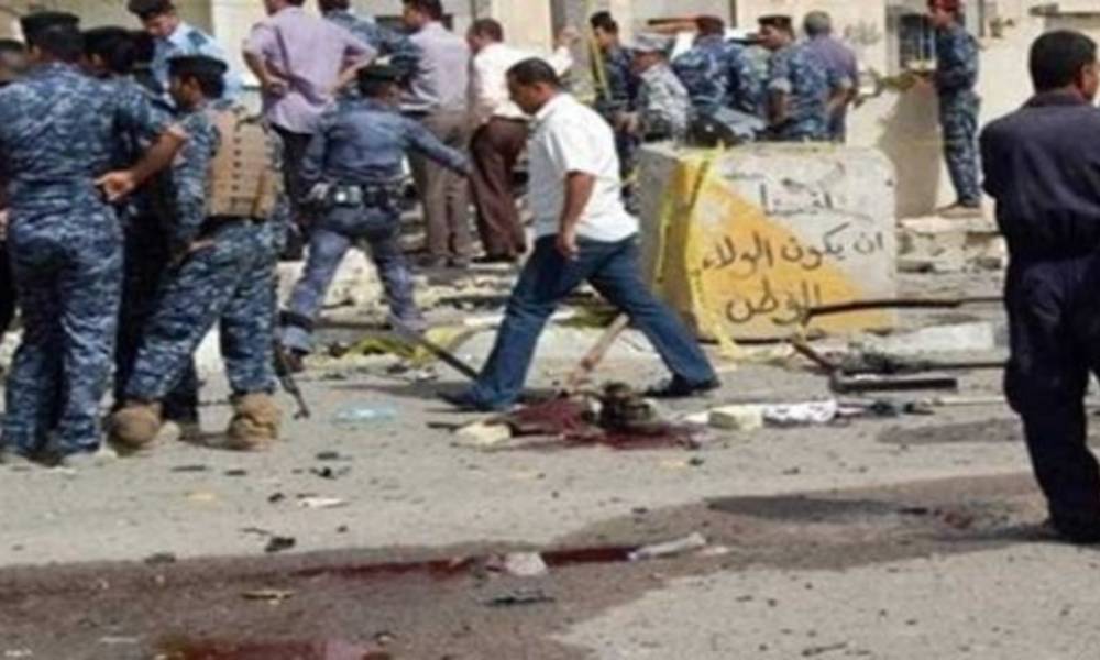 تفجير مفخخة ثالثة غربي بغداد