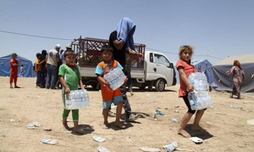الأمم المتحدة : ليس لدينا أموال لإغاثة النازحين في العراق