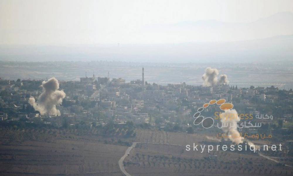 الطيران الإسرائيلي يقصف منطقة في ريف دمشق