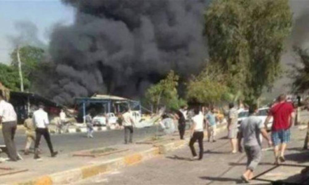 استشهاد واصابة سبعة مدنيين بتفجير عبوة ناسفة شمال غربي بغداد