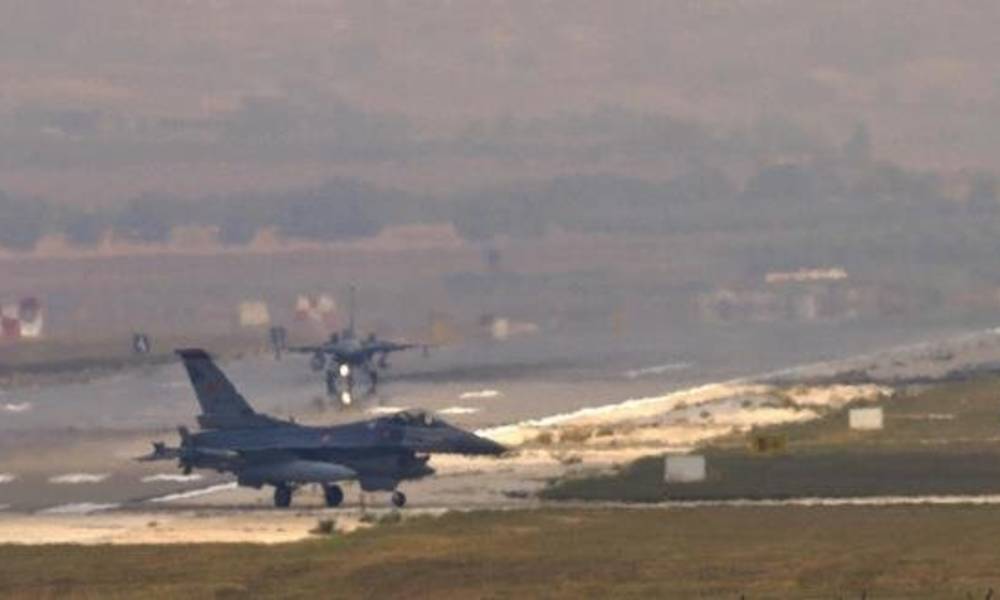 طائرات تركية تضرب أهدافا لحزب العمال داخل اقليم كوردستان