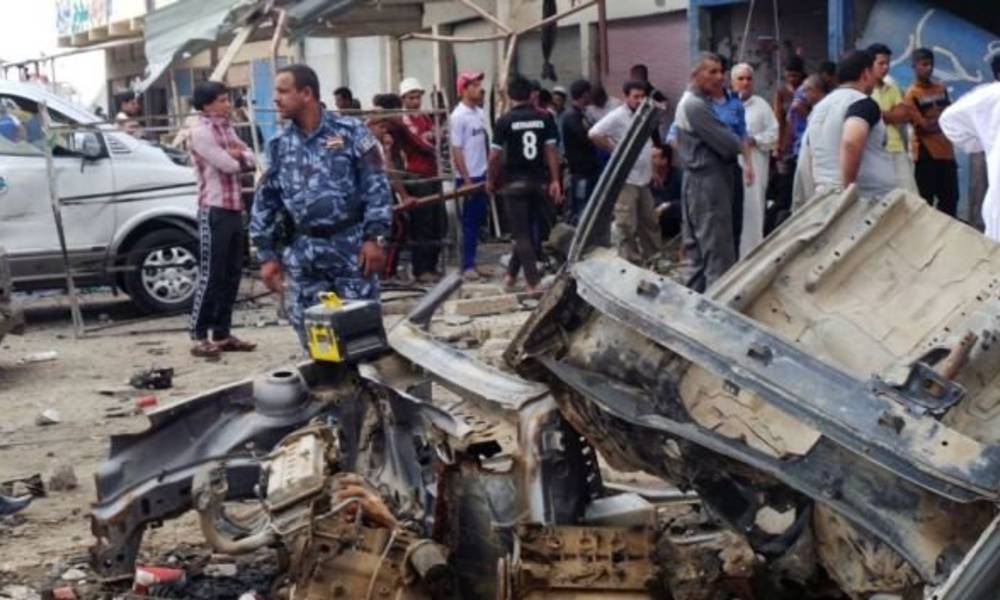 انفجار سيارة مفخخة شمالي بغداد