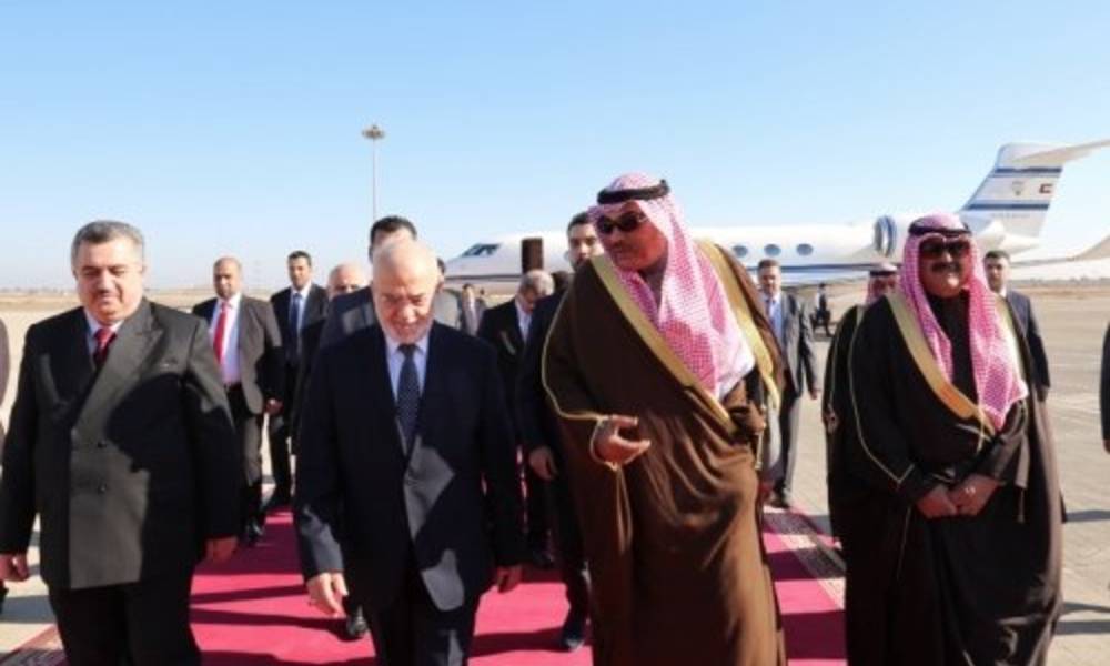وزير الخارجية الكويتي يصل الى بغداد