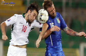 ايطاليا تفوز على بلغاريا وتتصدر مجموعتها وتضمن التأهل لدخول بطولة أوروبا