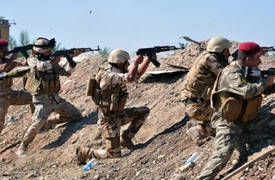 القوات الامنية تصد هجوما لداعش شرق الرمادي