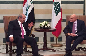 العراق ولبنان يتفقان على ضرورة ايجاد موقف عربي موحد حيال الاتفاق النووي الايراني