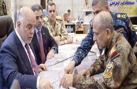 العبادي: القوات العراقية هي من تتولى زمام المهام القتالية للقضاء على داعش