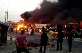 اربعة شهداء وسبعة جرحى بتفجير في اليوسفية جنوبي بغداد