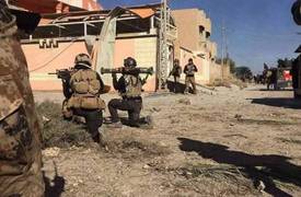 عمليات الانبار : تطهير مقر العمليات والقصور الرئاسية من سيطرة "داعش" بالكامل