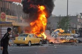 شهيد وثمانية جرحى بتفجير في البكرية غربي بغداد