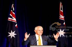 رئيس وزراء استراليا يعلن فوزه في الانتخابات
