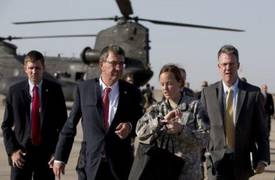 وزير الدفاع الامريكي يصل الى بغداد