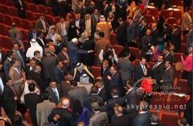 نواب ائتلاف القانون وكتلة المواطن ينسحبون من جلسة البرلمان