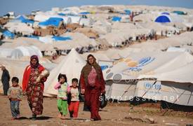 مع اقتراب معركة الموصل: مخيمات النازحين تعج بالأمراض