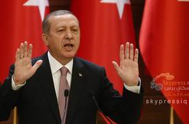 أردوغان: لن نسمح للمقاتلين الأكراد بإنشاء "ممر إرهابي" شمال سوريا