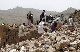 العراق يدين بشدة القصف السعودي على مجلس عزاء في اليمن