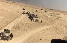 مقتل 18 ارهابيا بينهم قائد عسكري بقصف مدفعي شمالي الموصل
