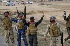 القوات تحرر قرية السلامية محورالزاب الشرقي وترفع العلم العراقي فيها