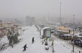 بالصور ...تساقط الثلوج في إقليم كوردستان