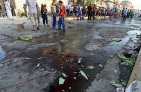 استشهاد واصابة تسعة مدنيين بتفجير عبوة ناسفة شمالي بغداد