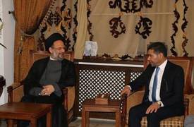 بالصور... جمال الضاري يلتقي مسؤولين من حزب الله وإيران في بيروت