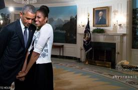 أوباما لزوجته في ميلادها الـ53: أحبك!