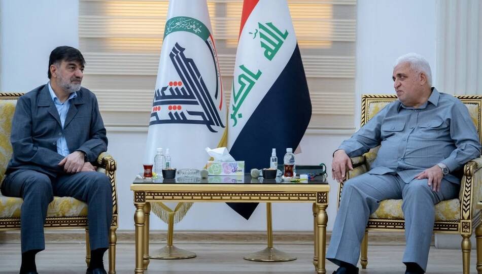 الفياض يستقبل القائد العام للشرطة الإيرانية ويبحثان تعزيز التعاون الأمني