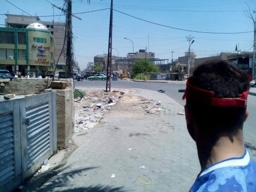 بالصور...القوات الامنية تحبط محاولة تفجير سيارة مفخخة في العرصات وسط بغداد
