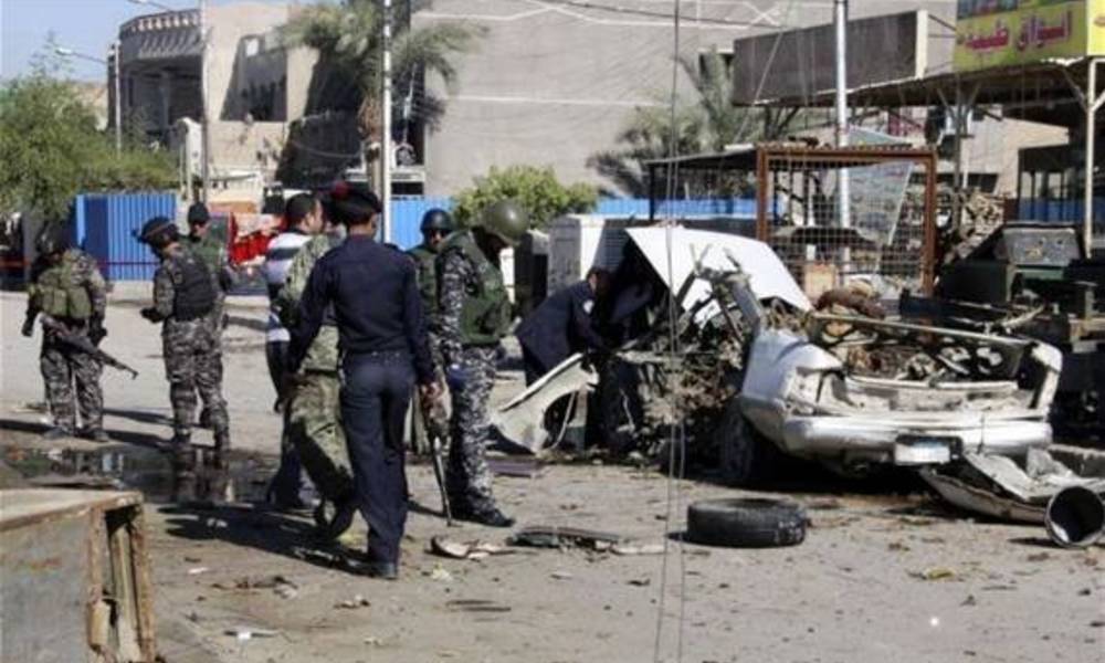 شهيدان وثلاثة جرحى من الحشد الشعبي بتفجير جنوبي بغداد